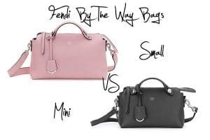 Fendi By The Way Bags: Small versus Mini .